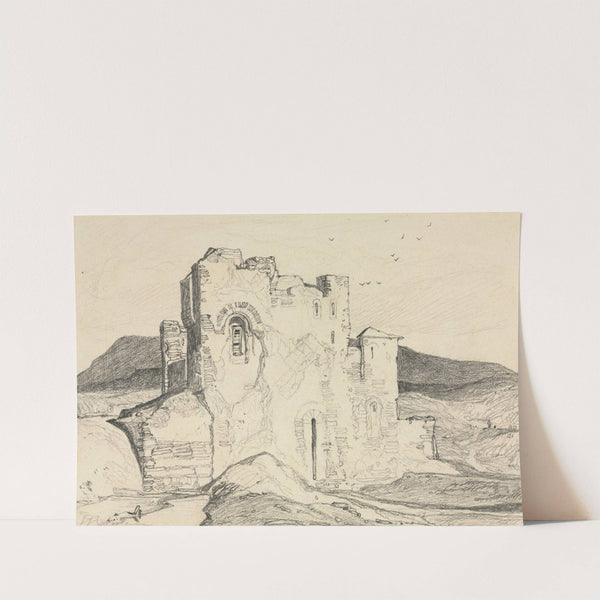 A Castle in Normandy by John Sell Cotman