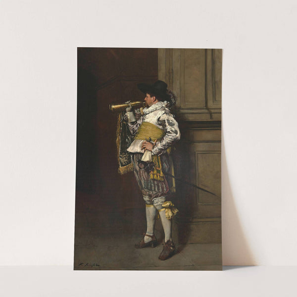 A cavalier by Ferdinand Roybet