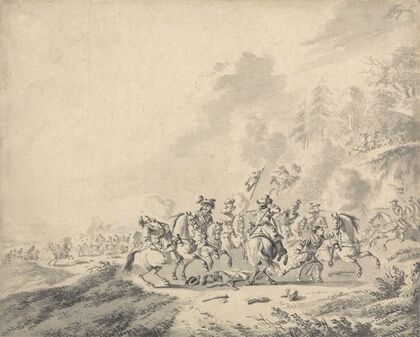 A Cavalry Battle