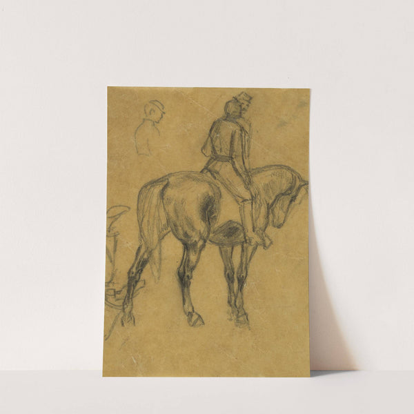 A Cavalryman (1860-1865) by Alfred Rudolph Waud