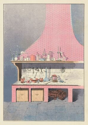 A chemist’s work bench