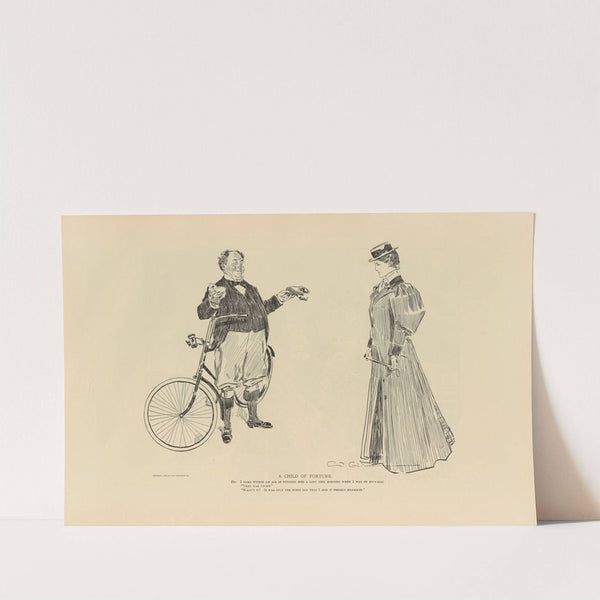 A child of fortune (1893-1900) by Charles Dana Gibson