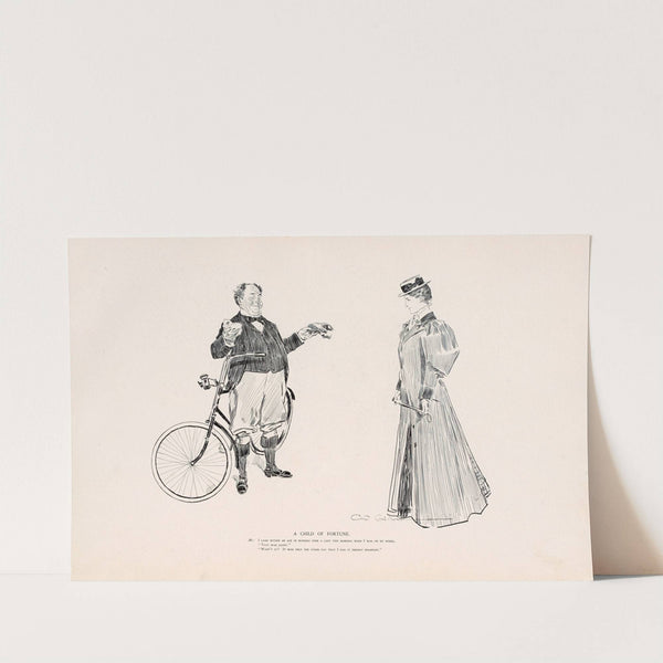 A child of fortune (1896) by Charles Dana Gibson