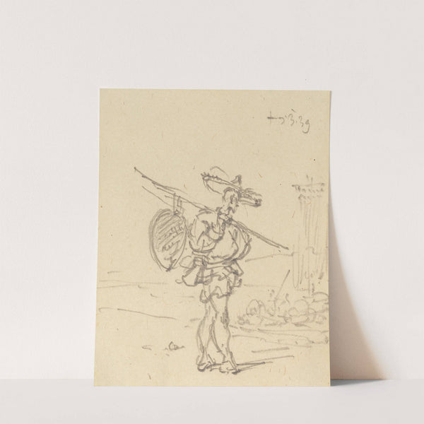 A Chinese Peasant by George Chinnery