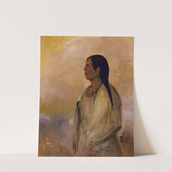 A Choctaw Woman by George Catlin