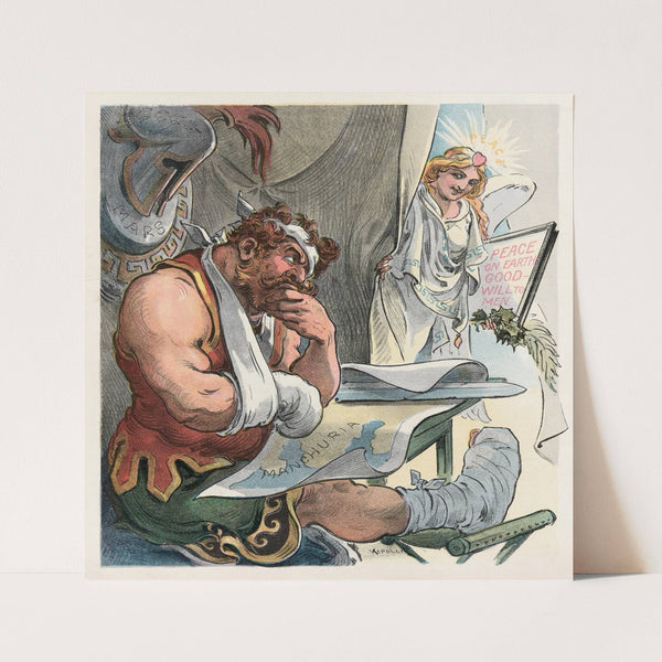 A Christmas call (1904) by Udo Keppler