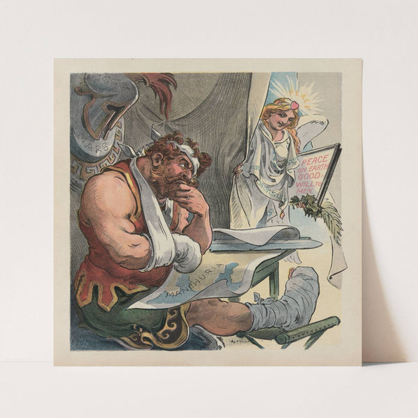 An effective battering ram in the hands of the right men (1902) by Udo Keppler