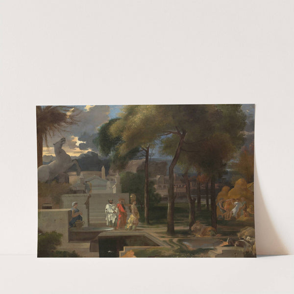 A Classical Landscape (probably 1660s) by Sébastien Bourdon