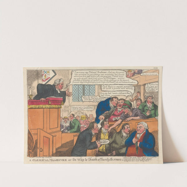 A Clerical Manoeuvre or the Way to Finish a Charity Sermon by Charles Williams