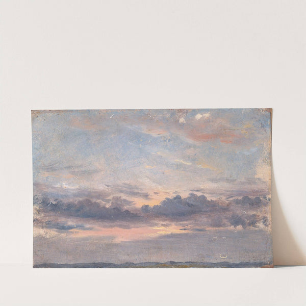 A Cloud Study, Sunset by John Constable