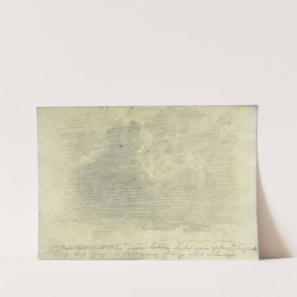 A Cloudy Sky by Joseph Wright of Derby