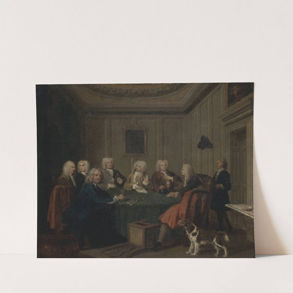 A Club of Gentlemen (ca. 1730) by Joseph Highmore