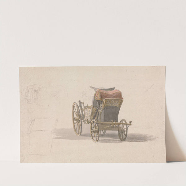 A Coach with Royal Coat of Arms by Paul Sandby