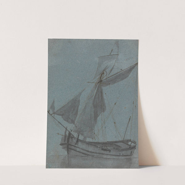 A Coastal Barge by Samuel Scott