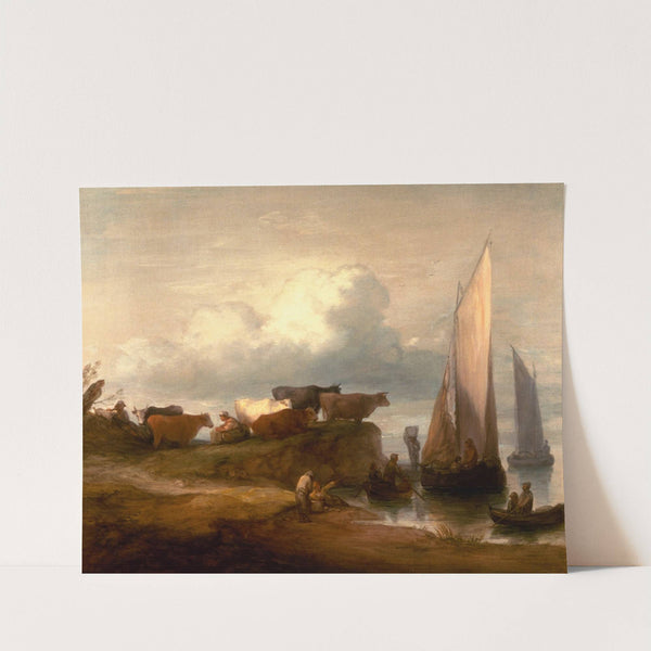 A Coastal Landscape by Thomas Gainsborough
