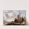 A Coastal Scene by Philips Wouwerman
