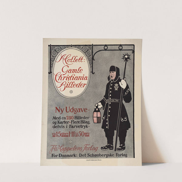 A. Collett; Gamle Christiania billeder (1902) by A. Wørner lito