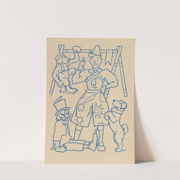 À Colorier Pl.04 (1936) by Gaston Marechaux