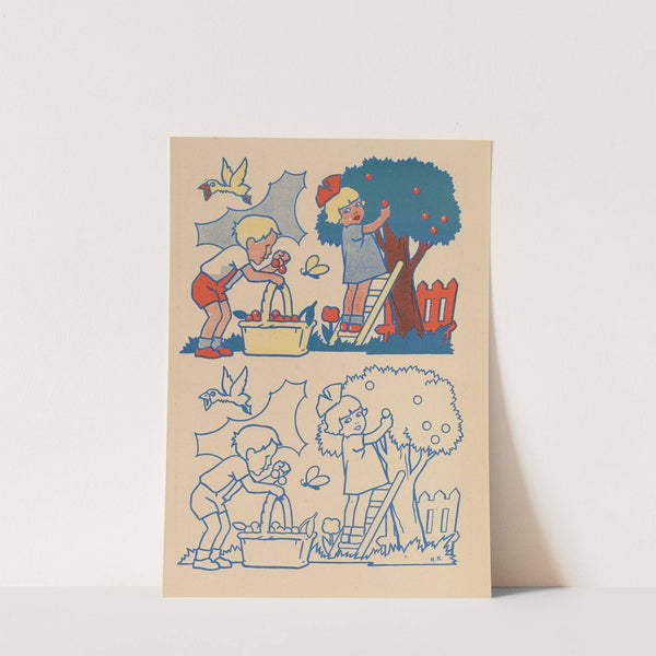 À Colorier Pl.14 (1936) by Gaston Marechaux