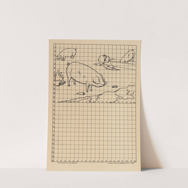 À Colorier Pl.20 (1936) by Gaston Marechaux