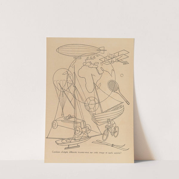 À Colorier Pl.26 (1936) by Gaston Marechaux