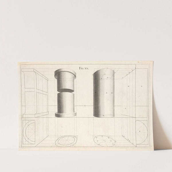 A column in perspective by Andrea Pozzo