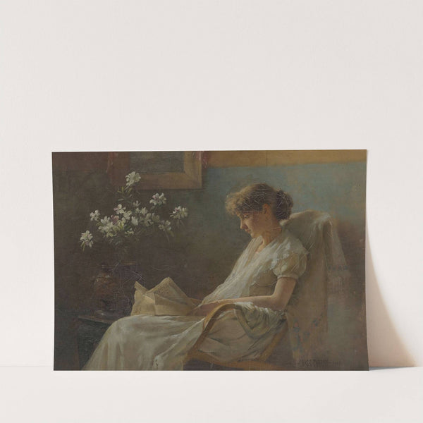 A Comfortable Corner (1887) by Charles Courtney Curran
