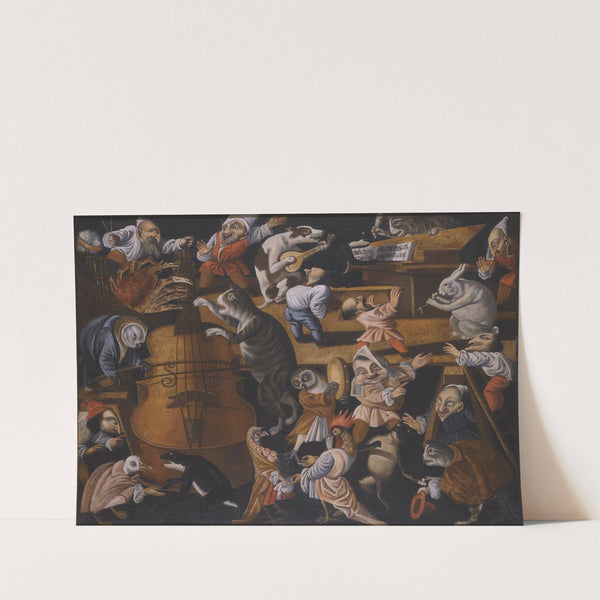 A Concert Of Animals, Birds, And Stylised Figures by The Master of the Fertility of the Egg