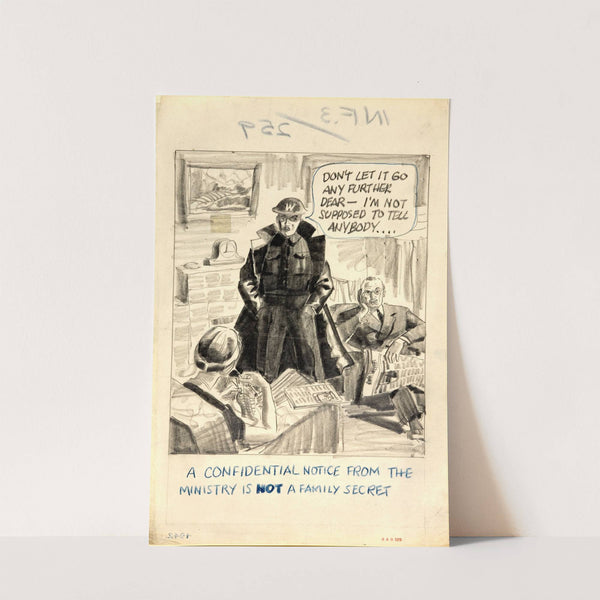 A confidential notice from the Ministry is NOT a family secret by Anonymous