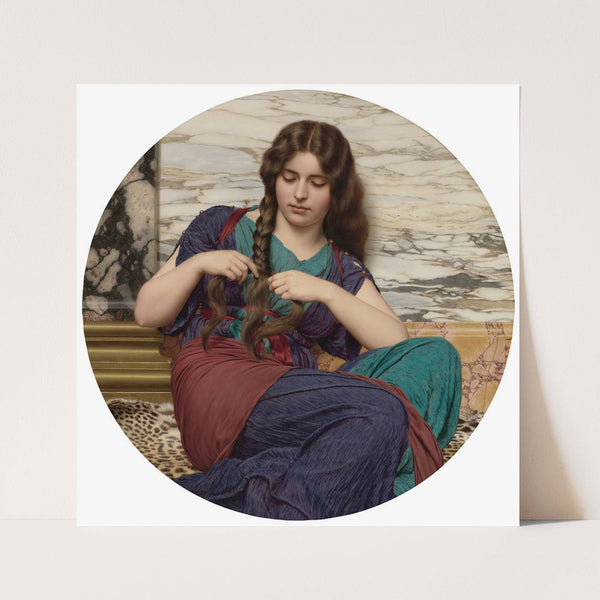 A Congenial Task by John William Godward