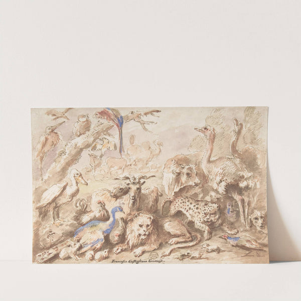 A Congress of Animals (1641–1710) by Giovanni Francesco Castiglione