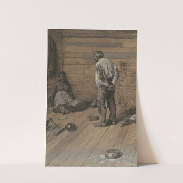 A Conjugal Difference (1884) by Arthur Burdett Frost