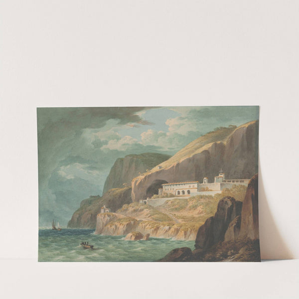 A convent at Amalfi near Salerno, Italy by John Warwick Smith