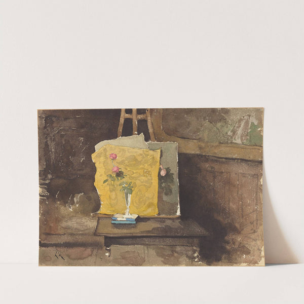 A Corner of a Studio by Henri-Joseph Harpignies