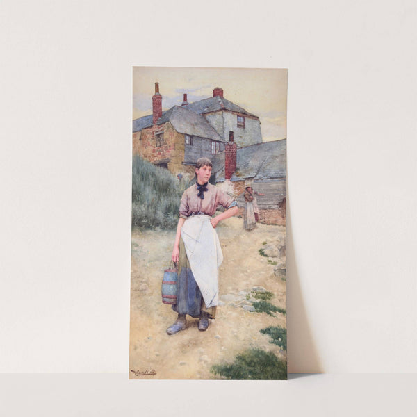 A Cornish Village Maiden (1883) by Walter Langley