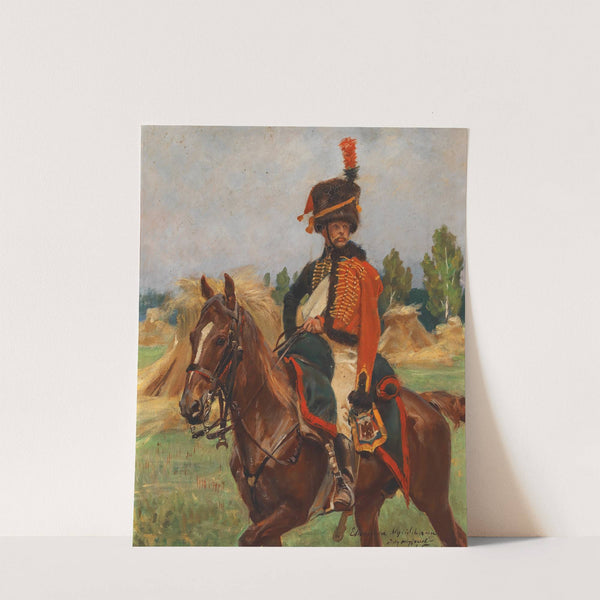 A cossack by Wojciech Kossak