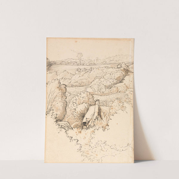 A Cottage among Trees, Shoreham by Samuel Palmer