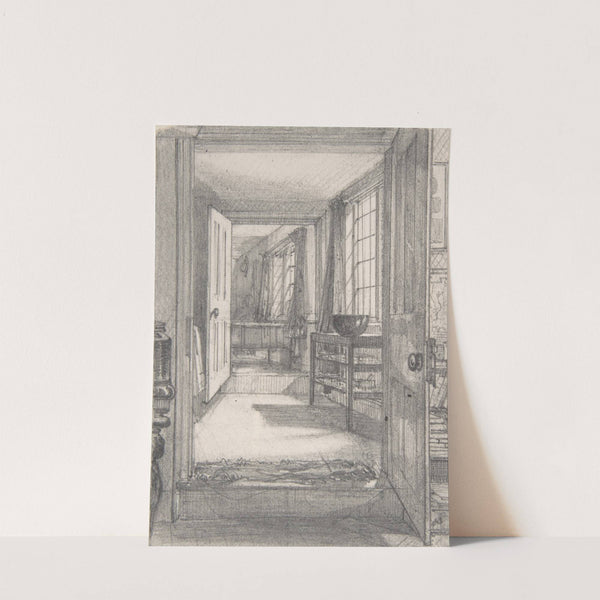 A Cottage Parlour (1838–1910) by Francis Seymour Haden