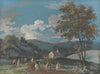 A Country Church Amongst Hills