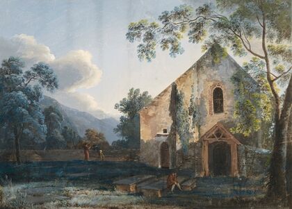 A Country Churchyard