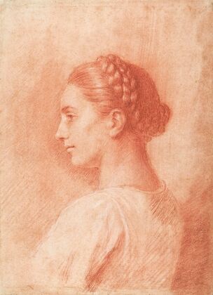 A Country Girl at Surrentum, Italy