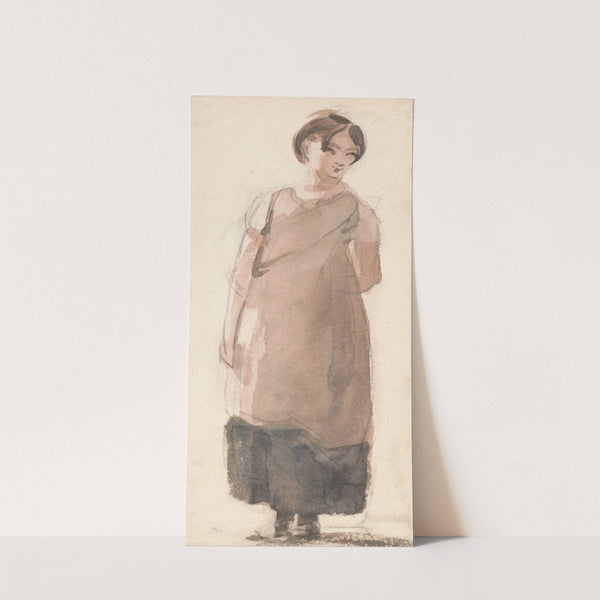 A Country Girl in the Lake District by John Constable