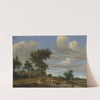 A Country Road by Salomon van Ruysdael