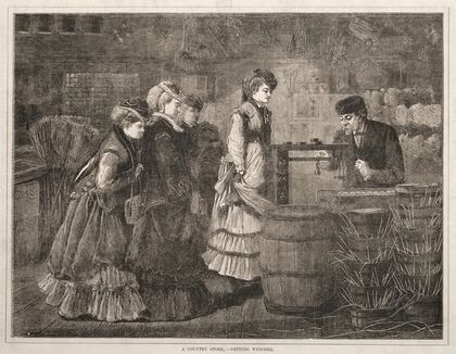 A Country Store, Getting Weighed (1871)
