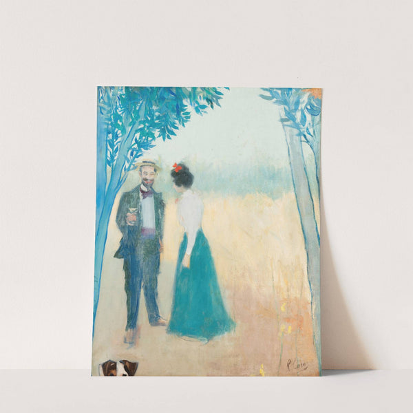 A couple by Ramón Casas