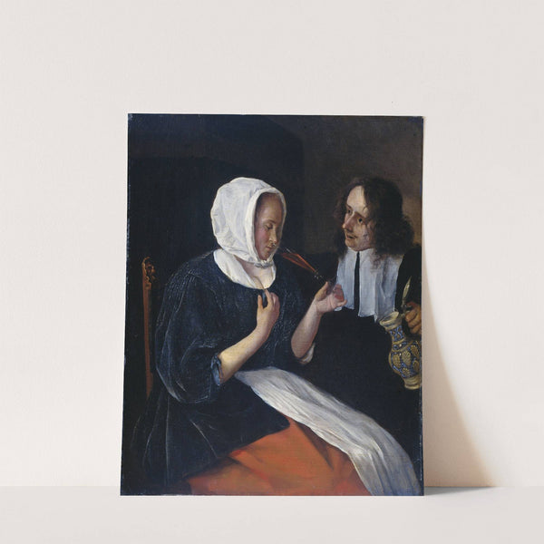 A couple drinking by Jan Steen