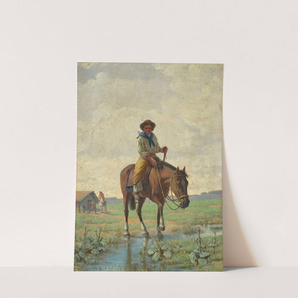 A cowboy by José Bouchet