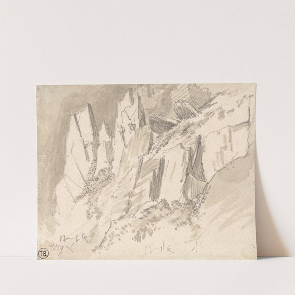 A Craggy Hillside by James Ward