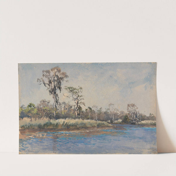 A Creek at Wilmington, N.C. by Alfred Parsons