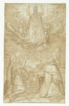 A crowned Madonna and Child